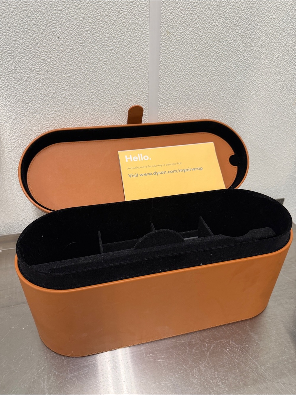 Dyson Airwrap Leather Travel Case